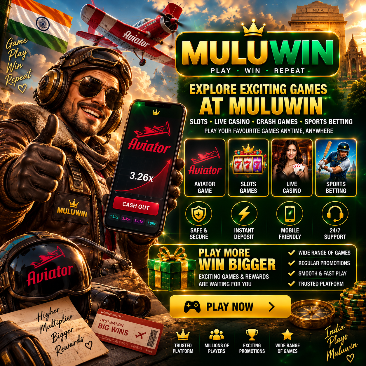Muluwin Responsible Gaming – Keep Play Within Personal Limits